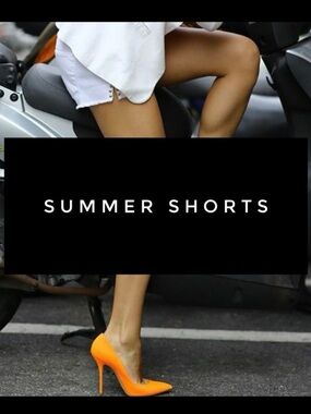 Summer White Women's Denim Shorts